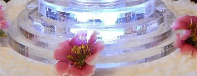 Personalized Lily Flower Lighted Acrylic LED Birthday Cake Topper